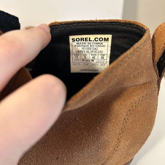 Sorel Shoes Sorel Evie Wedge Bootie 1 Pull On Ankle Boot Suede